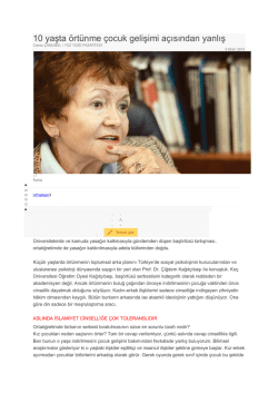 10 yaşta &ouml;rt&uuml;nme &ccedil;ocuk gelişimi a&ccedil;ısından yanlış