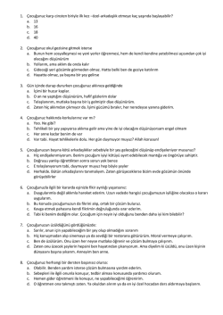 ergen anne-babaları i&ccedil;i