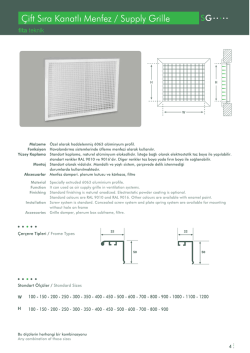 &Uuml;r&uuml;n Katalog - Fita Teknik