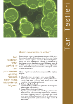 Tanı Testleri - Eurofertil Tüp Bebek Merkezi