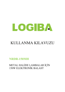 Kullanım Kılavuzu Pdf İ&ccedil;in Tıklayınız.