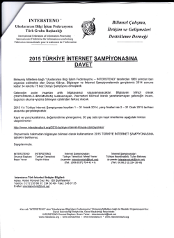 2ğı § rüRxiyn İı.ırrENşr şAMpiyONA