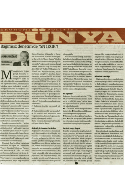 Medya Merkezi - İstanbul Serbest Muhasebeci Mali M&uuml;şavirler Odası