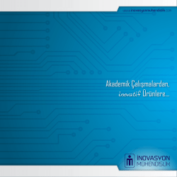 Akademik &Ccedil;alısmalardan, &Uuml;r&uuml;nlere... . inovatif