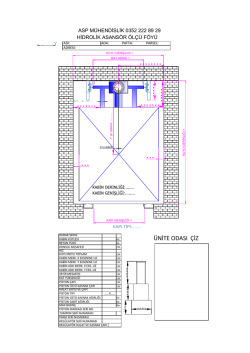 Hidrolik &Ouml;l&ccedil;&uuml; F&ouml;y&uuml; Piston Arkada
