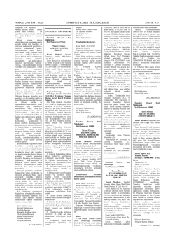04.03.20148520 Sayılı T&uuml;rkiye Ticaret Sicili
