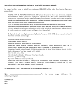 Kış Kampı - Arif Hoca Spor Okulları