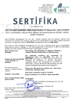 Ata Ticaret Mehmet Emin Halıcıoğlu