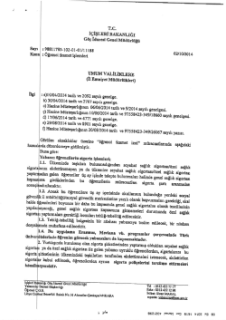 i&Ccedil;IşLERi BAKANLIĞI