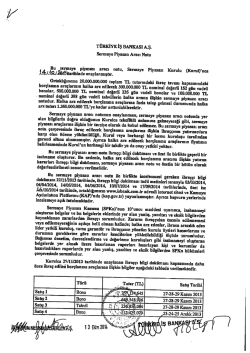 araci notu - Kamuyu Aydınlatma Platformu