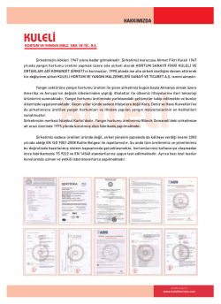 Katalog - Kuleli Hortum