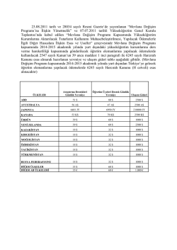 öğretim elemanları için hibe miktarları