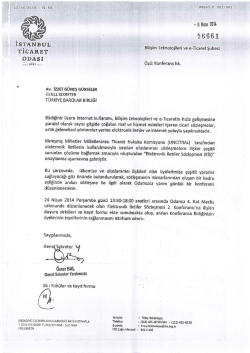 Duyuru ve kayıt formu i&ccedil;in tıklayınız