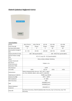 Ada Bağlantılı (offgrid)