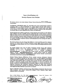 Sermaye Piyasası Aracı Notu