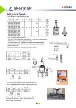 Delik İşleme Aparatı