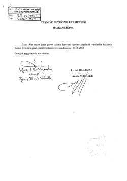 Sayı: sz/ &ldquo;Hal - T&uuml;rkiye B&uuml;y&uuml;k Millet Meclisi