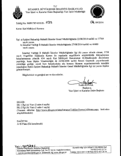 OneTouch 4.6 Scanned Documents - İstanbul B&uuml;y&uuml;kşehir Belediyesi