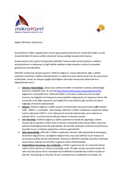 Değerli Mikrokom Kullanıcıları, Son g&uuml;nlerde e