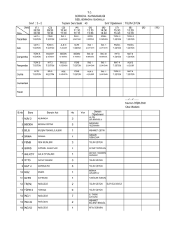 3-E - Bornova Koleji