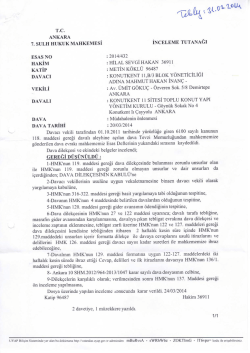 2014-03-24 İnceleme Tutanağı - Karar