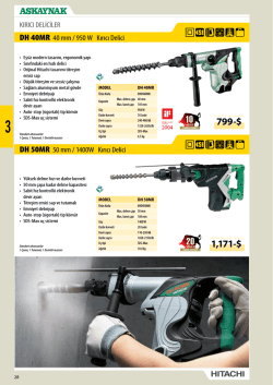 &Uuml;r&uuml;n Broş&uuml;r&uuml; (PDF)