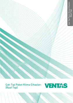 &Ccedil;atı Tipi Paket Klima Cihazları