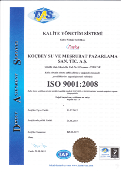 ISO 9001 :2008