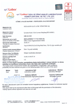 Analiz Belgesi