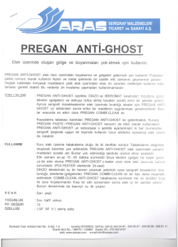 PREGAN ANTi-GHosT - Aras Serigrafi 0