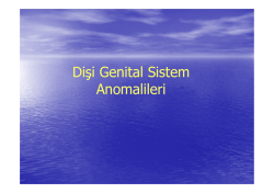 Dişi Genital Sistem Anomalileri