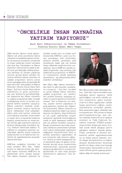 İnsan Kaynağına Yatırım
