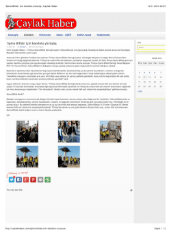 4 MBCaylakhaber.com &ndash; Spina Bifida 01 Kasım 2014
