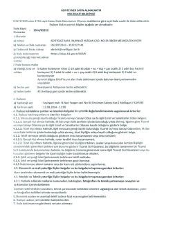 Ek i&ccedil;in tıklayınız. - Kayseri Ticaret Odası