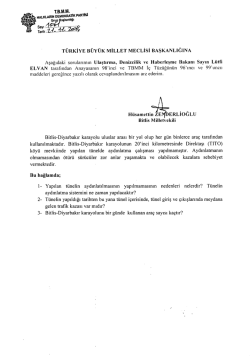 ii ........ 40 11.111 - T&uuml;rkiye B&uuml;y&uuml;k Millet Meclisi