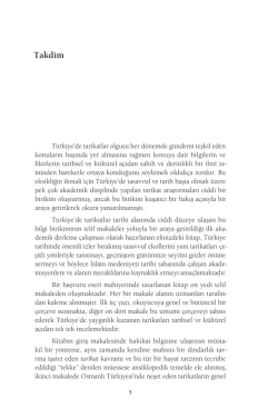 Takdim ve İ&ccedil;indekiler yazısı i&ccedil;in tıklayınız