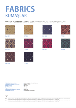 Cotton-Polyester Fabrics Code