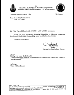 OneTouch 4.6 Scanned Documents - İstanbul B&uuml;y&uuml;kşehir Belediyesi