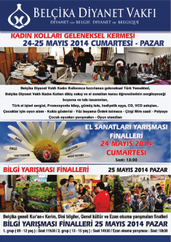 BEL&Ccedil;İKA DİYANET VAKFI - Bel&ccedil;ika Diyanet Vakfı