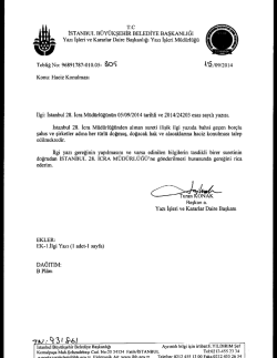 OneTouch 4.6 Scanned Documents - İstanbul B&uuml;y&uuml;kşehir Belediyesi