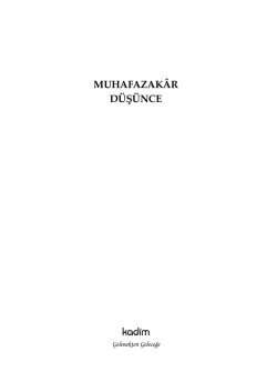 MUHAFAZAK&Acirc;R D&Uuml;Ş&Uuml;NCE
