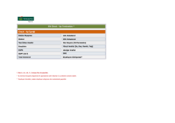 Check &ndash; UP Tablosu
