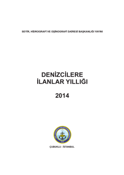 Denizcilere İlanlar Yıllığı 2014