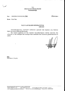İlan Metni İ&ccedil;in Tıklayınız