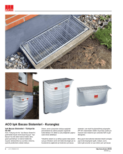 ACO Işık Bacası Sistemleri - Kuranglez