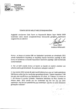 CHP - T&uuml;rkiye B&uuml;y&uuml;k Millet Meclisi