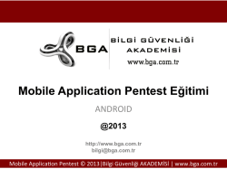 bga_7_mobil pentest &Ouml;rnek not