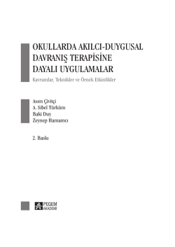 akılcı duygusal eğitim