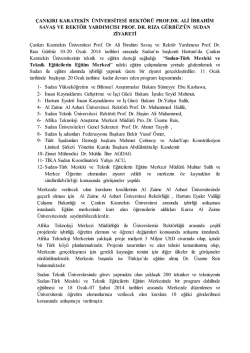 &Uuml;niversitemiz Rekt&ouml;r&uuml; Prof. Dr. Ali İbrahim Savaş ile Y&uuml;ksekokul