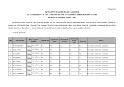 27/06/2014 iktisadi ve idari bilimler fakültesi